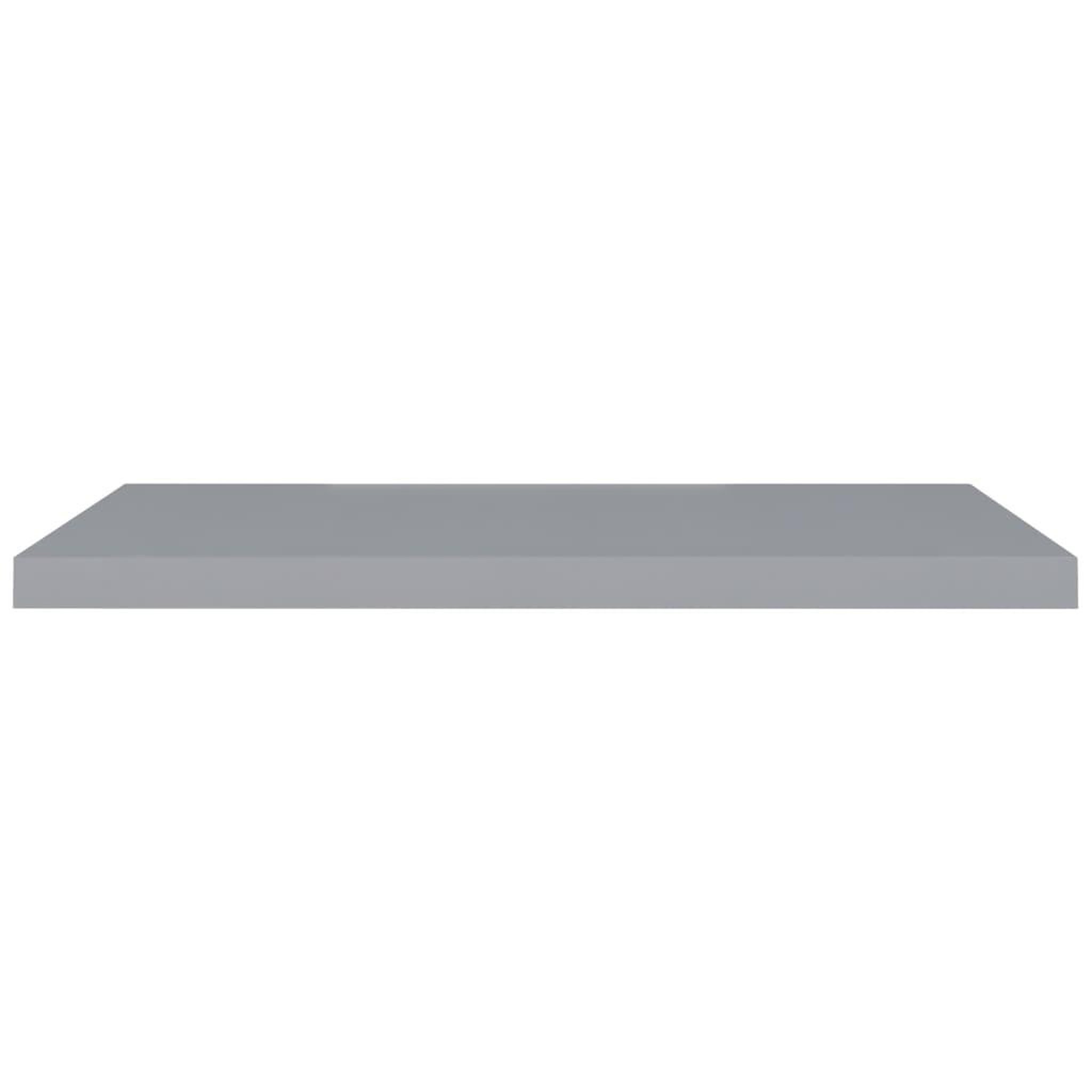 Voir la diapositive 4 : VIDAXL Etagere murale flottante gris 90x23,5x3,8 cm MDF
