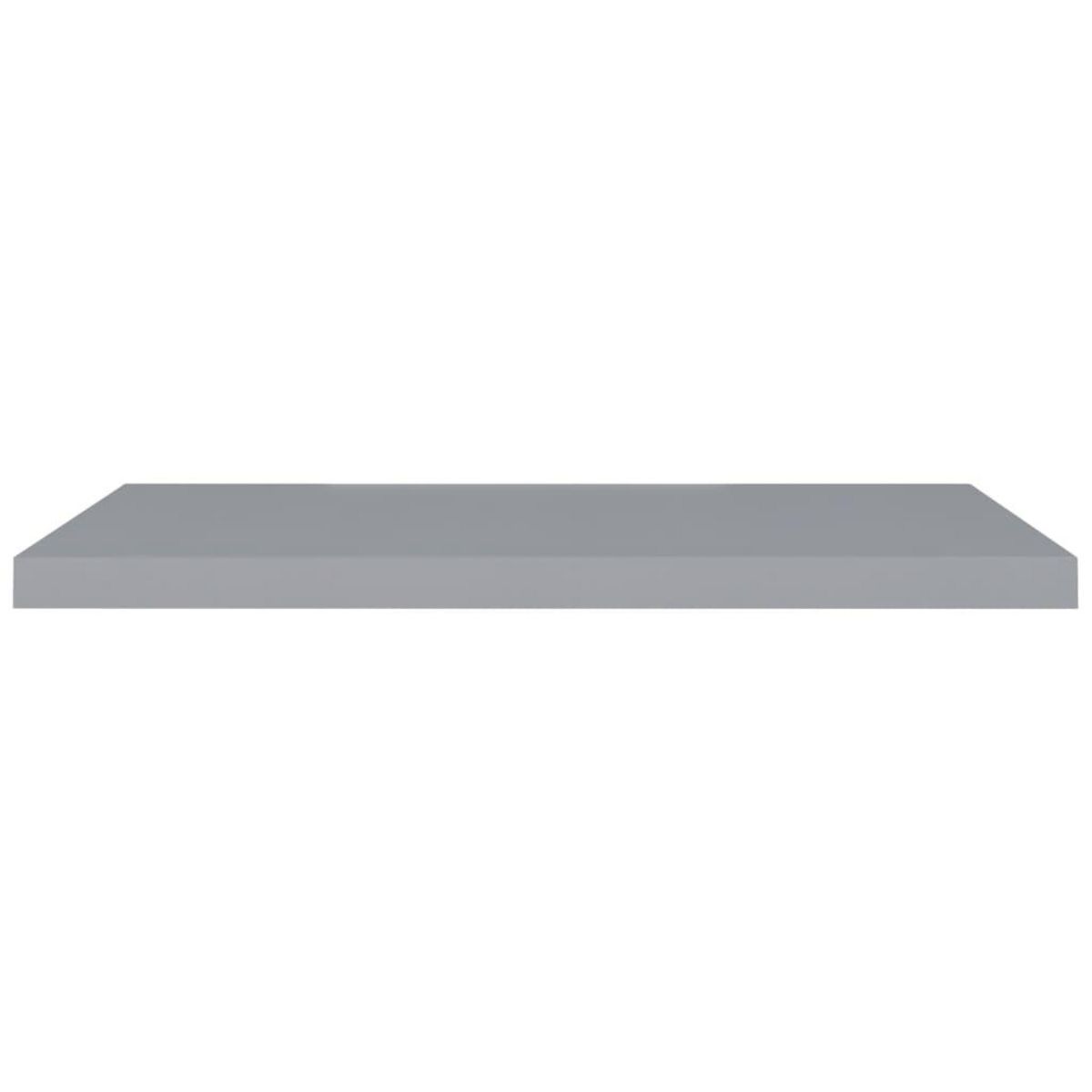 VIDAXL Etagere murale flottante gris 90x23,5x3,8 cm MDF