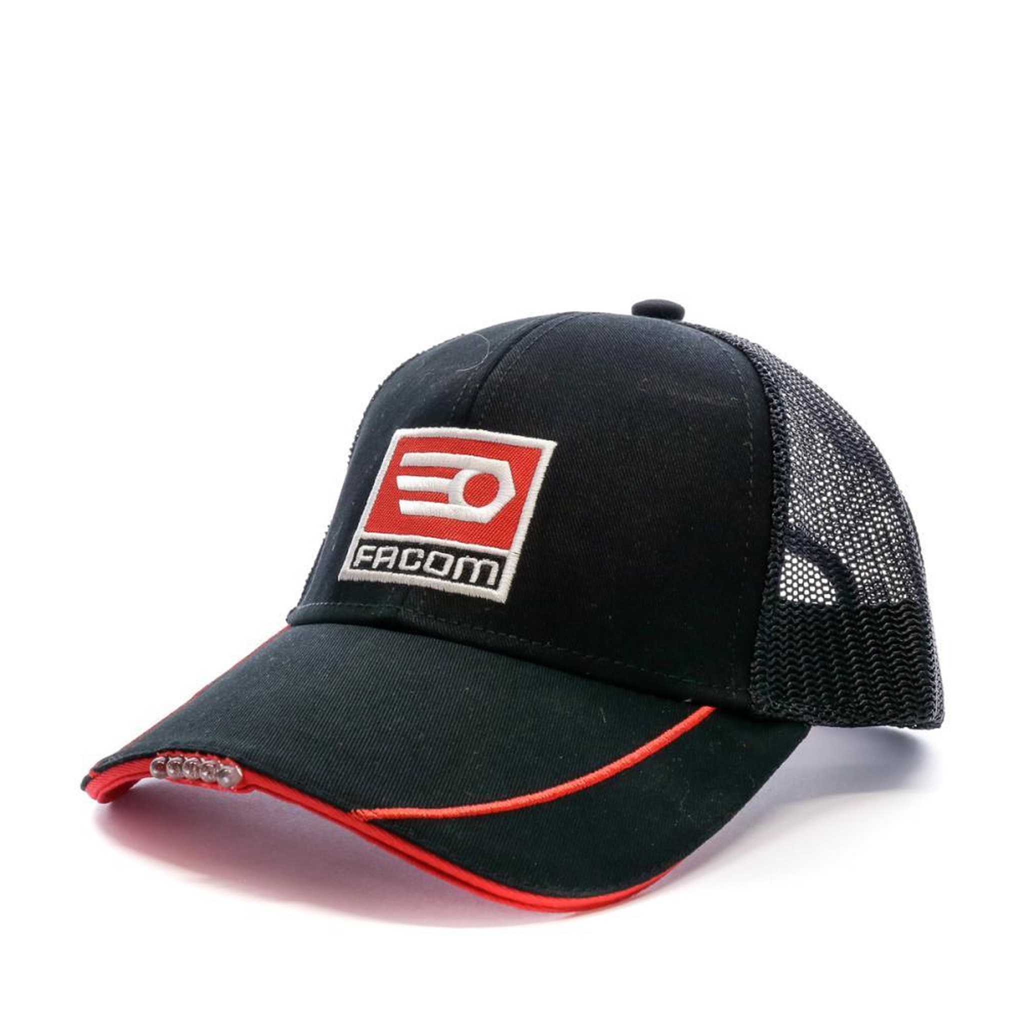 Voir la diapositive 1 : FACOM Casquette avec Led  Homme Facom WORK1