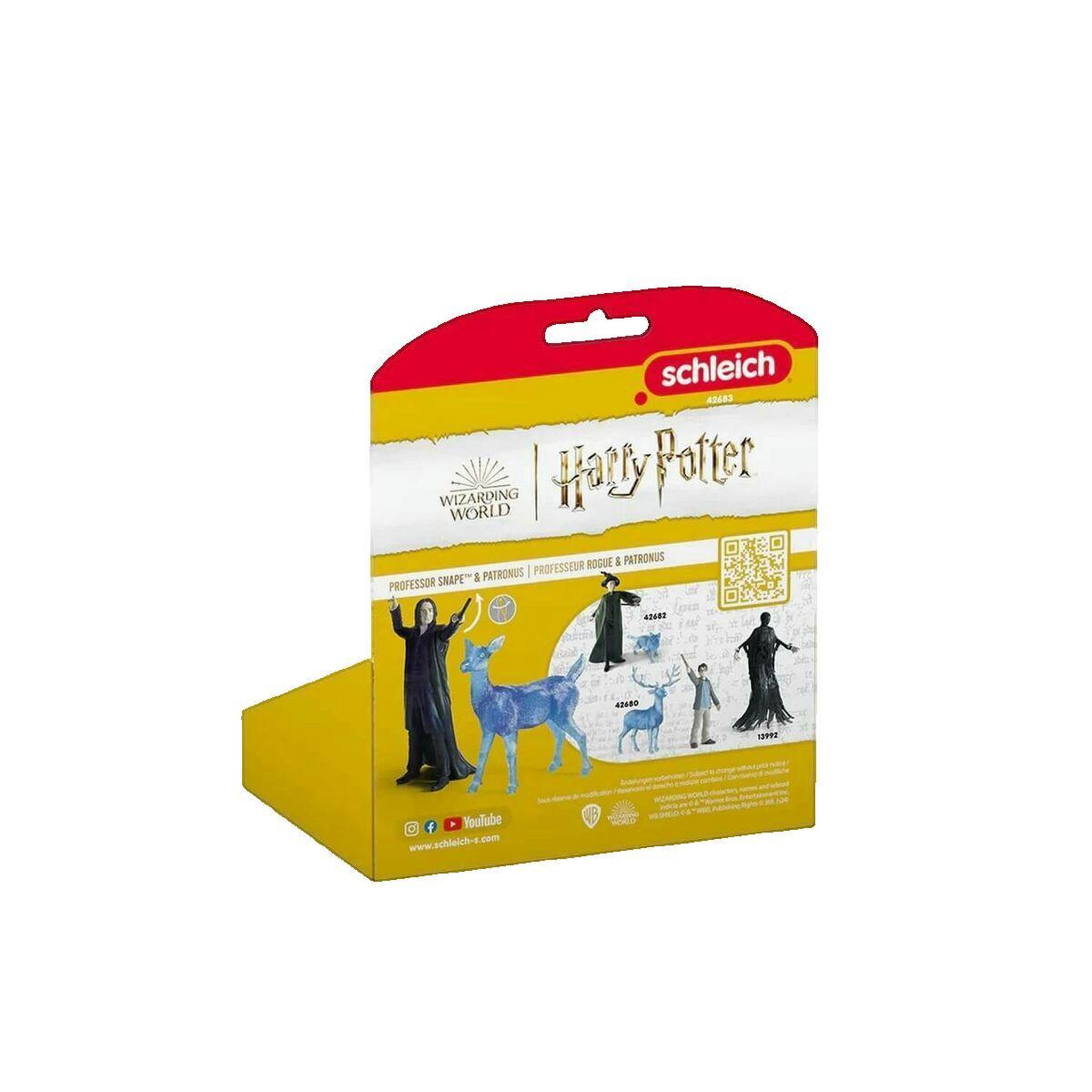 Voir la diapositive 2 : Schleich SCHLEICH- Rogue et son Patronus- 42683- Gamme Harry Potter
