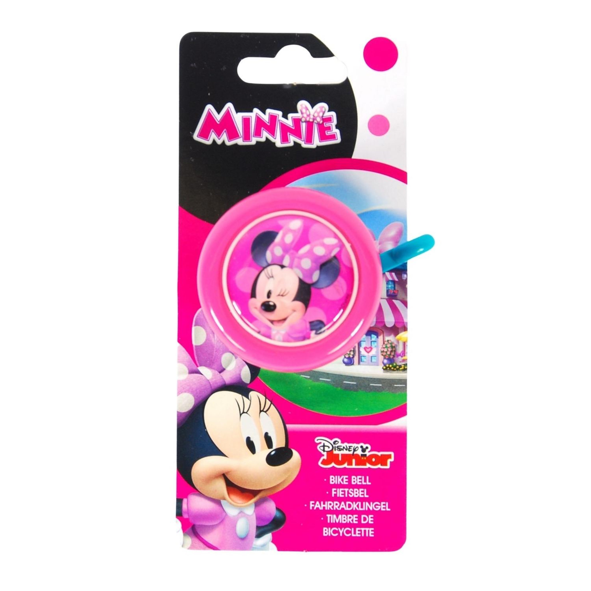 Voir la diapositive 3 : VOLARE Sonnette de vélo Disney Minnie rose