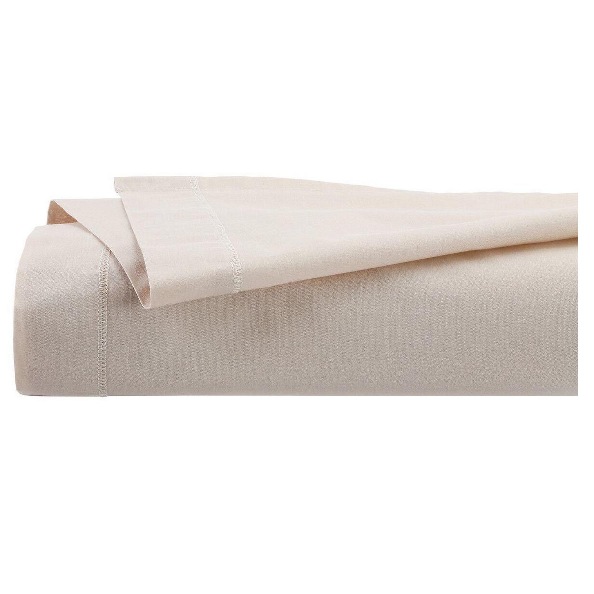 Voir la diapositive 1 : Eden Drap plat en percale de coton confort