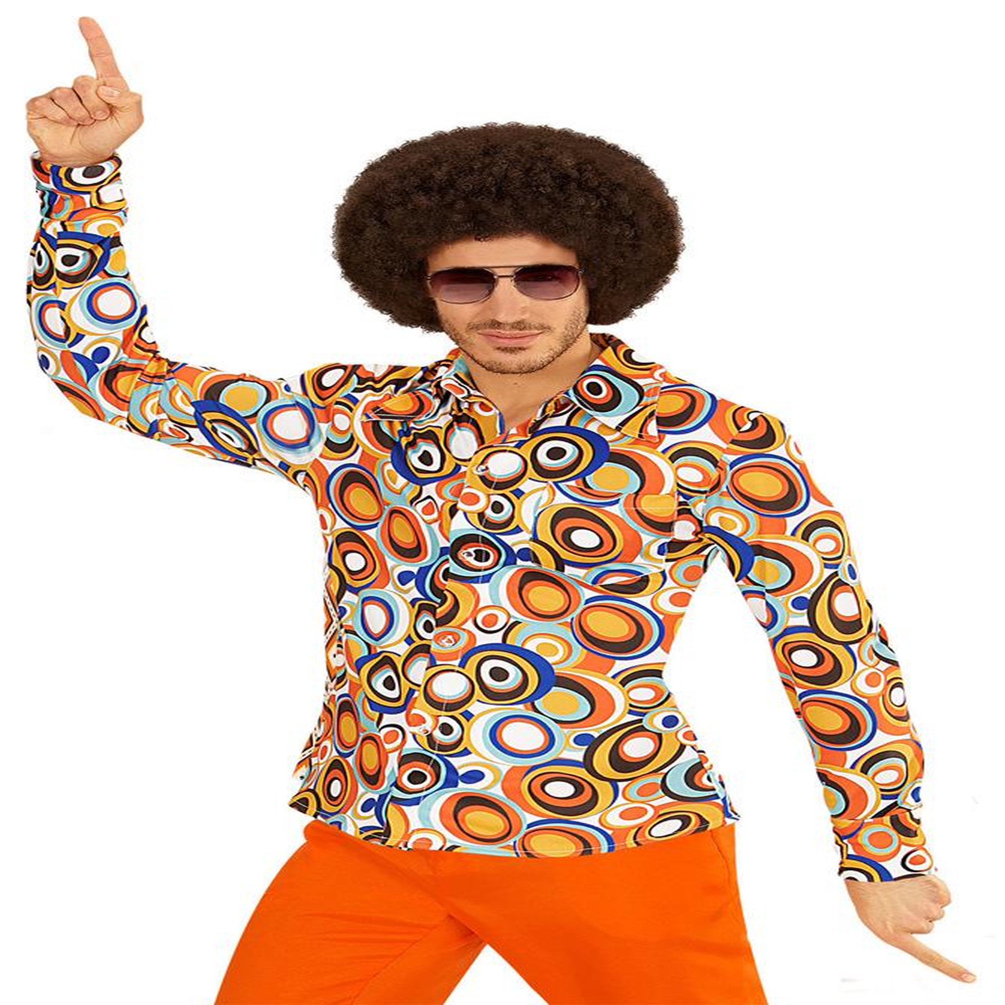 WIDMANN Chemise Disco - The 70's Groovy Style - Homme - XL