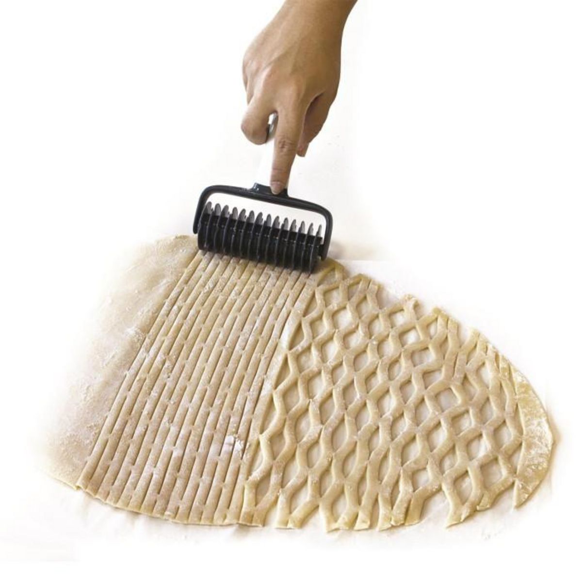 Paris Prix Rouleau à Losanges  Spécial Pâtes  18cm Gris