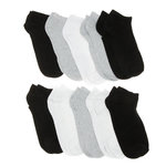 TWINDAY X10 Paires de chaussettes / /Grises Homme Twinday 1/242/59. Coloris disponibles : Noir