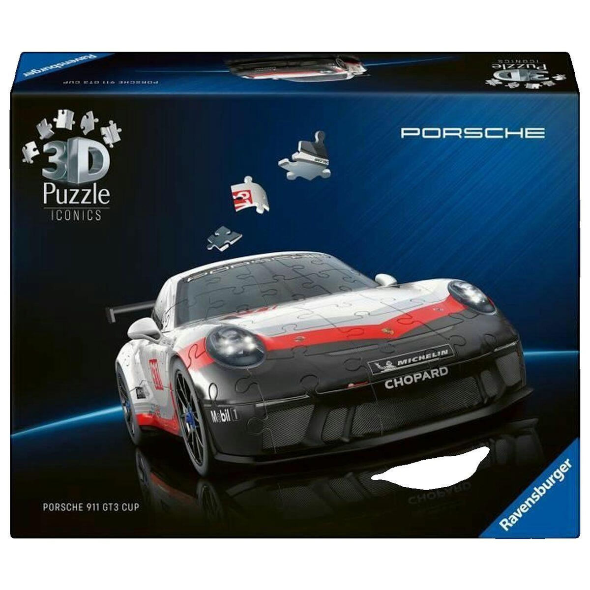 RAVENSBURGER Puzzle 3D ravensburger Porsche 911 GT3 Cup