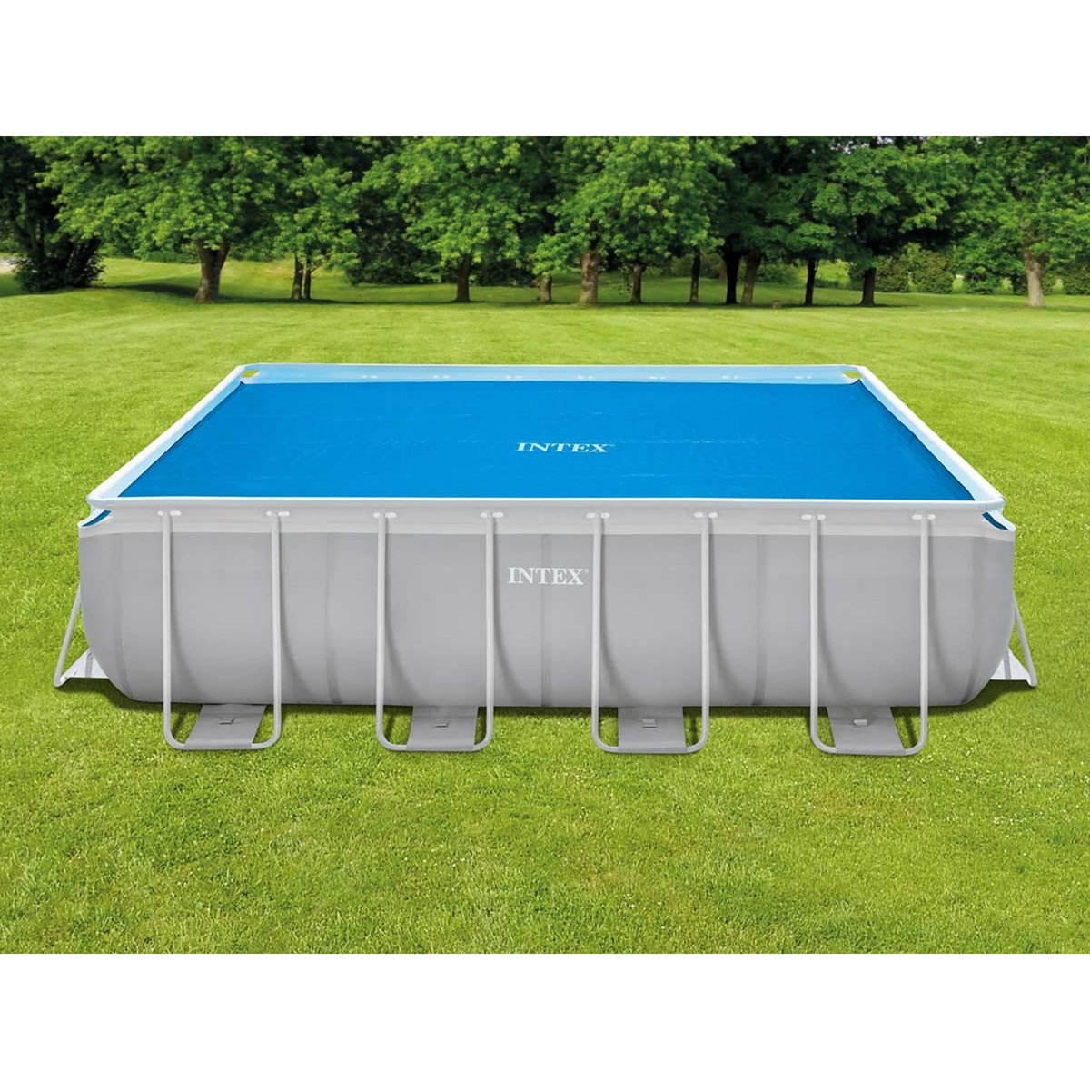 INTEX Bâche à bulles pour piscine tubulaire rectangulaire 4,88 x 2,44 m - Intex