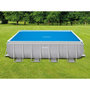 Voir la diapositive 2 : INTEX Bâche à bulles pour piscine tubulaire rectangulaire 4,88 x 2,44 m - Intex