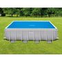 Voir la diapositive 2 : INTEX Bâche à bulles pour piscine tubulaire rectangulaire 4,88 x 2,44 m - Intex