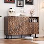 Voir la diapositive 4 : MERAX Buffet 2 porte(s) 2 tiroir(s) - 120 cm marron mdf