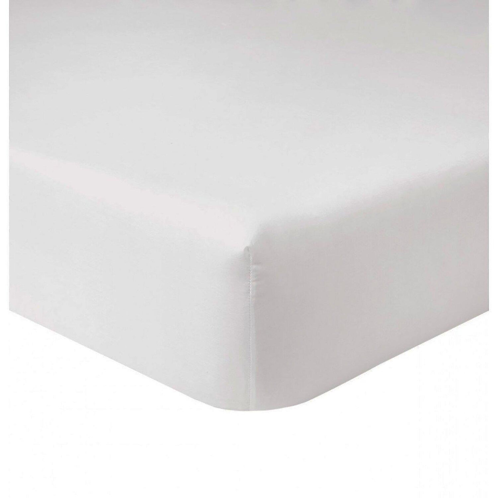 Voir la diapositive 1 : Home collection Drap housse 100%percale de coton 80 fils/cm2-uni