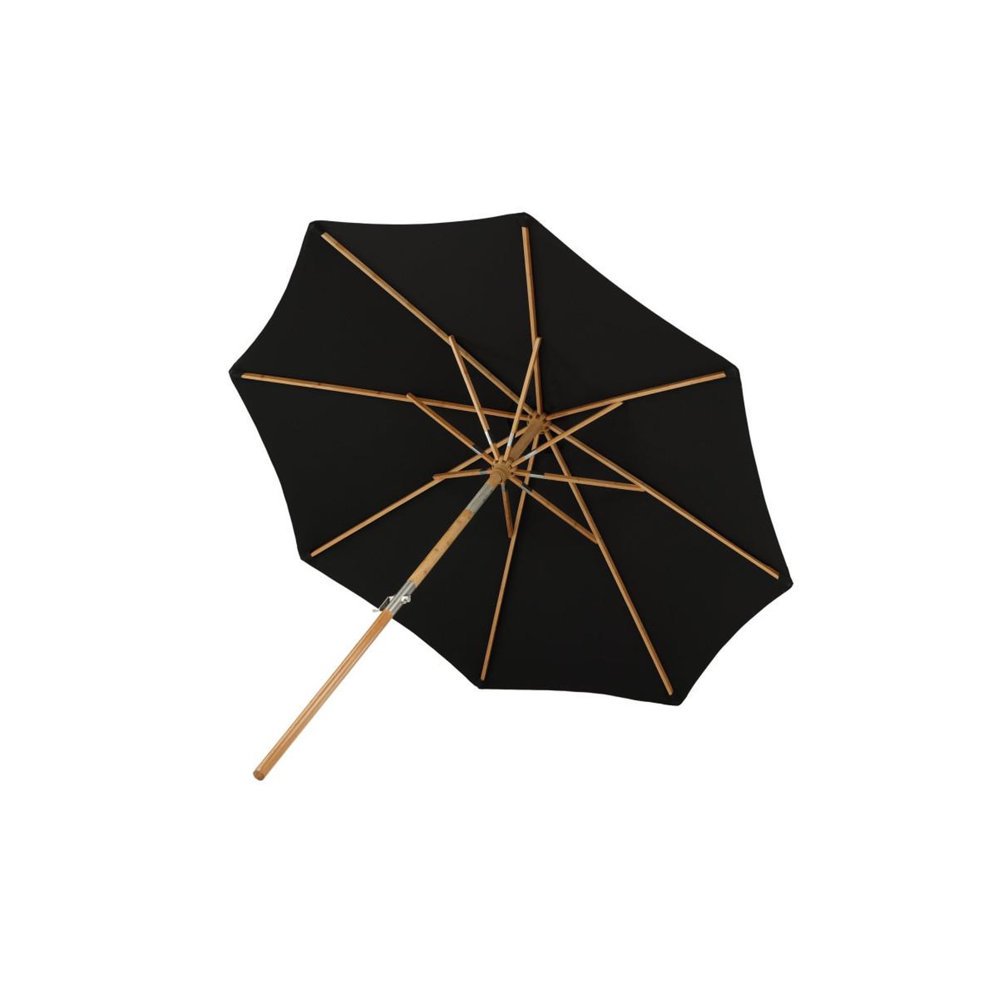 Voir la diapositive 5 : Paris Prix Parasol en Bois  Cerox  270cm Noir