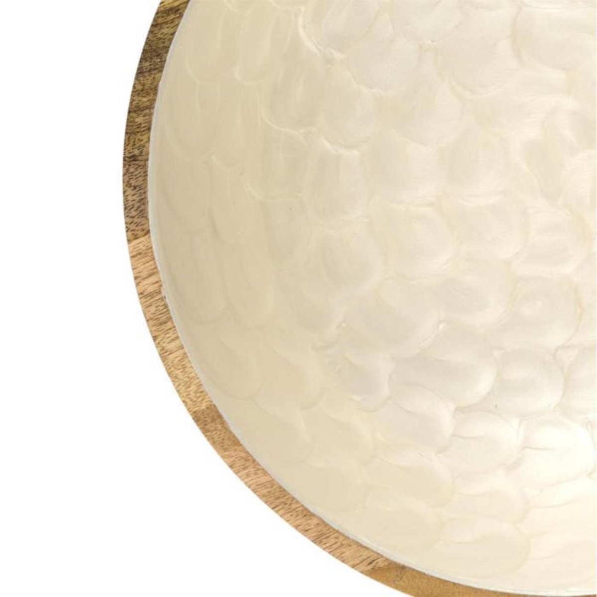 Paris Prix Coupelle en Bois  Nerina  15cm Beige