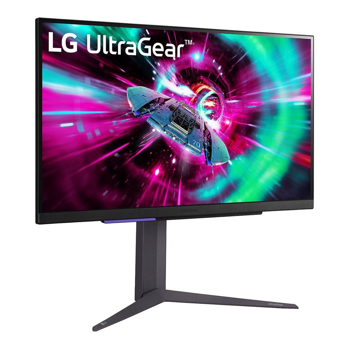 LG Ecran PC Gamer ULTRAGEAR 27GR93U-B Plat 27'' IPS