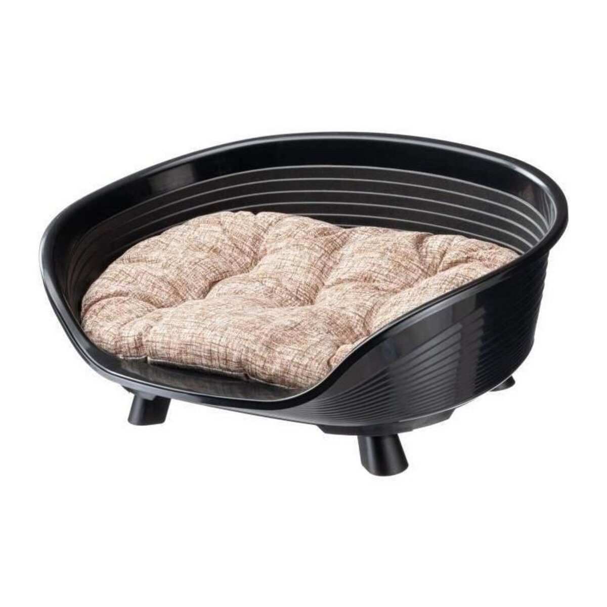 Ferplast Corbeille - FERPLAST - THRONE 6 - Avec coussin relax - Noir