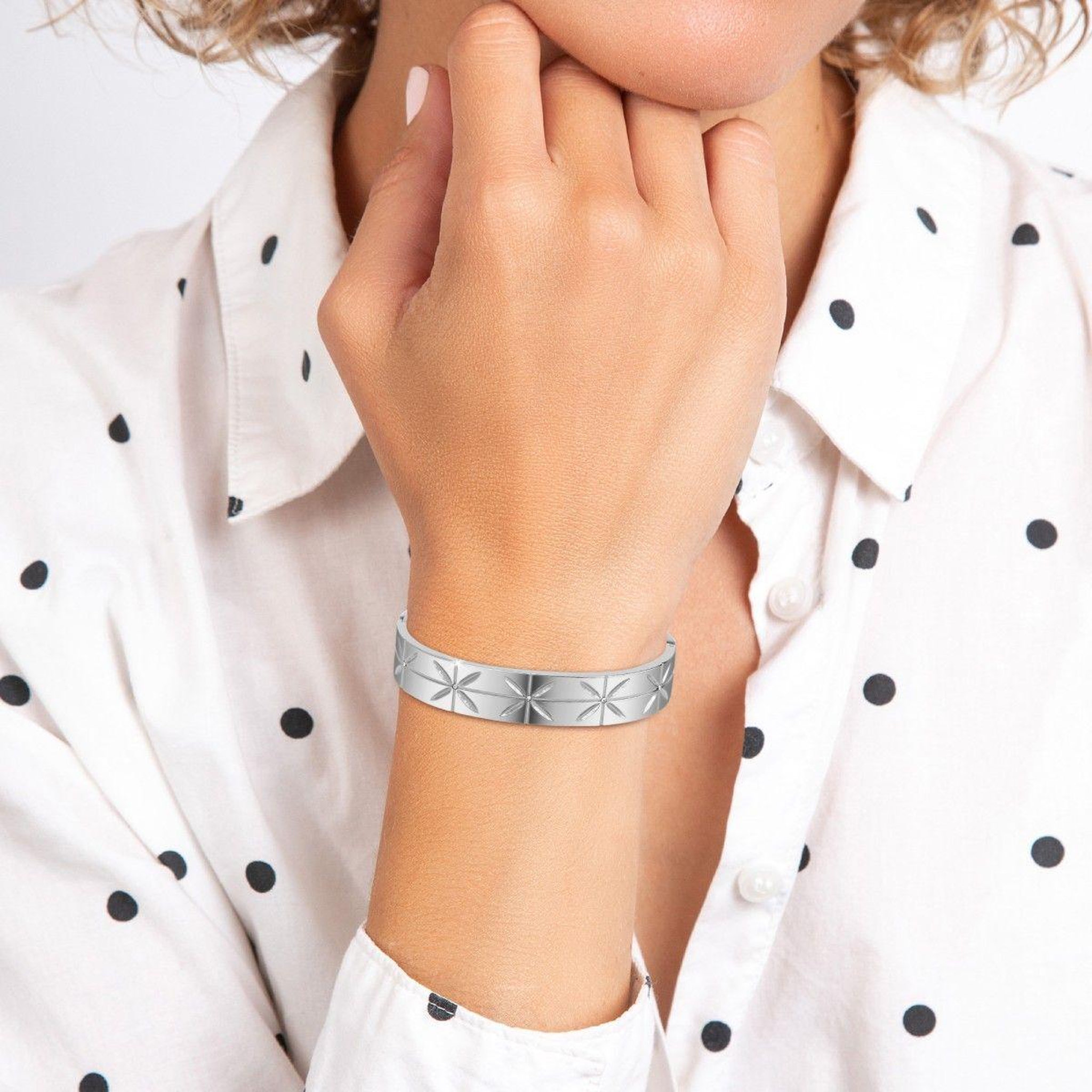 Voir la diapositive 2 : SC CRYSTAL Bracelet par SC Crystal orné de Cristaux scintillants