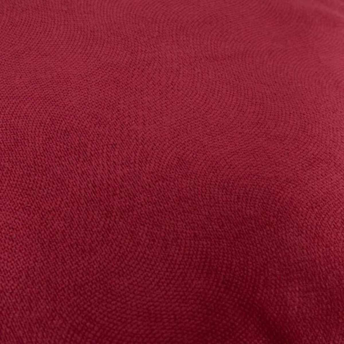 ATMOSPHERA Coussin Déco Uni  Lilou  45x45cm Rouge Grenat