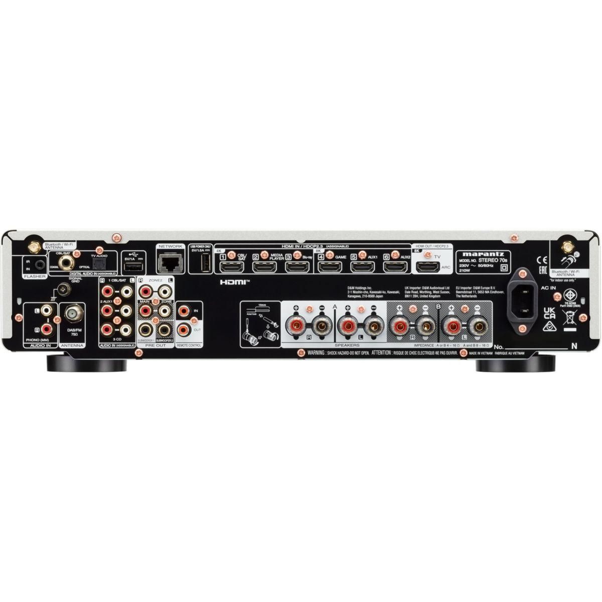 Marantz Ampli Home Cinema STEREO70S SILVERGOLD