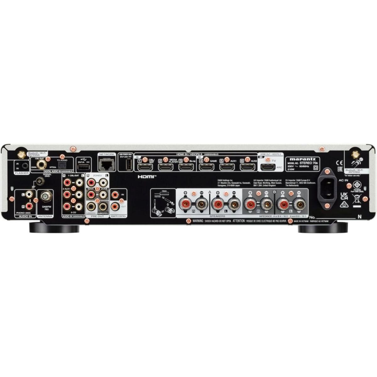 Marantz Ampli Home Cinema STEREO70S SILVERGOLD