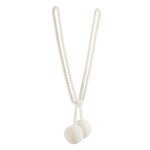 Paris Prix Embrasse de Rideau  Boule Coton  45cm Ivoire