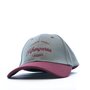 Voir la diapositive 1 : HUNGARIA Casquette gris/bordeaux homme Hungaria Baseball French Sport Legend