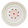 Voir la diapositive 1 : SECRET DE GOURMET Lot de 6 Assiettes à Dessert  Fleur de Rose  19cm Multicolore
