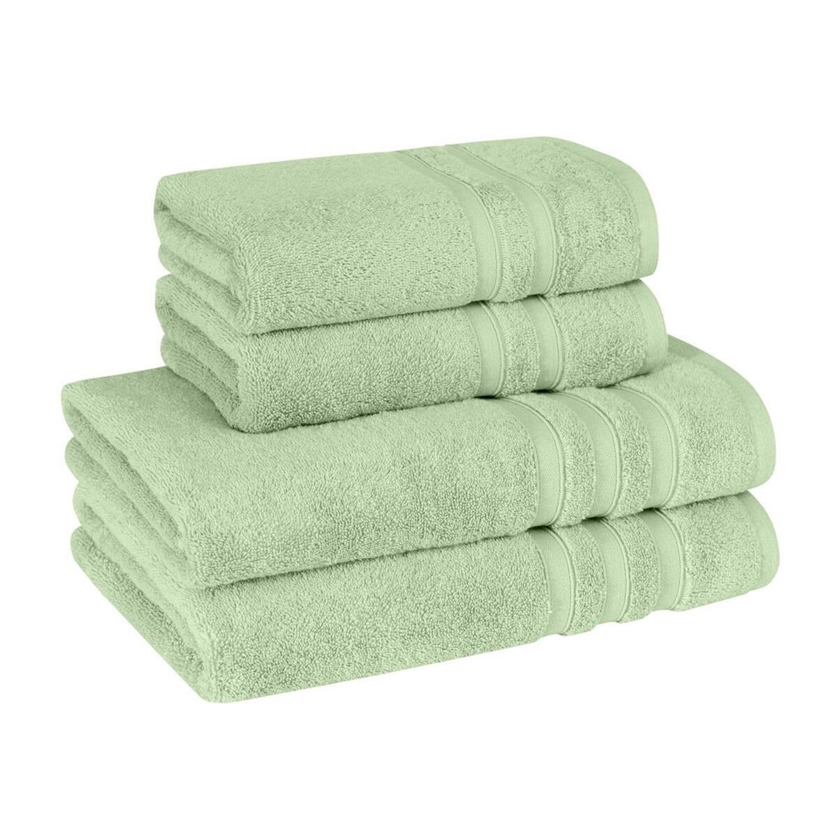 Sensei Maison Ensemble de bain 4 pièces 600 g/m² SENSILK
