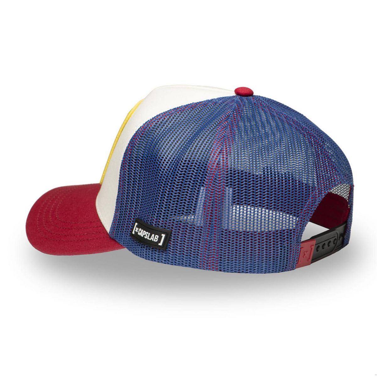 CAPSLAB Casquette trucker avec filet en sergé de coton One piece Luffy