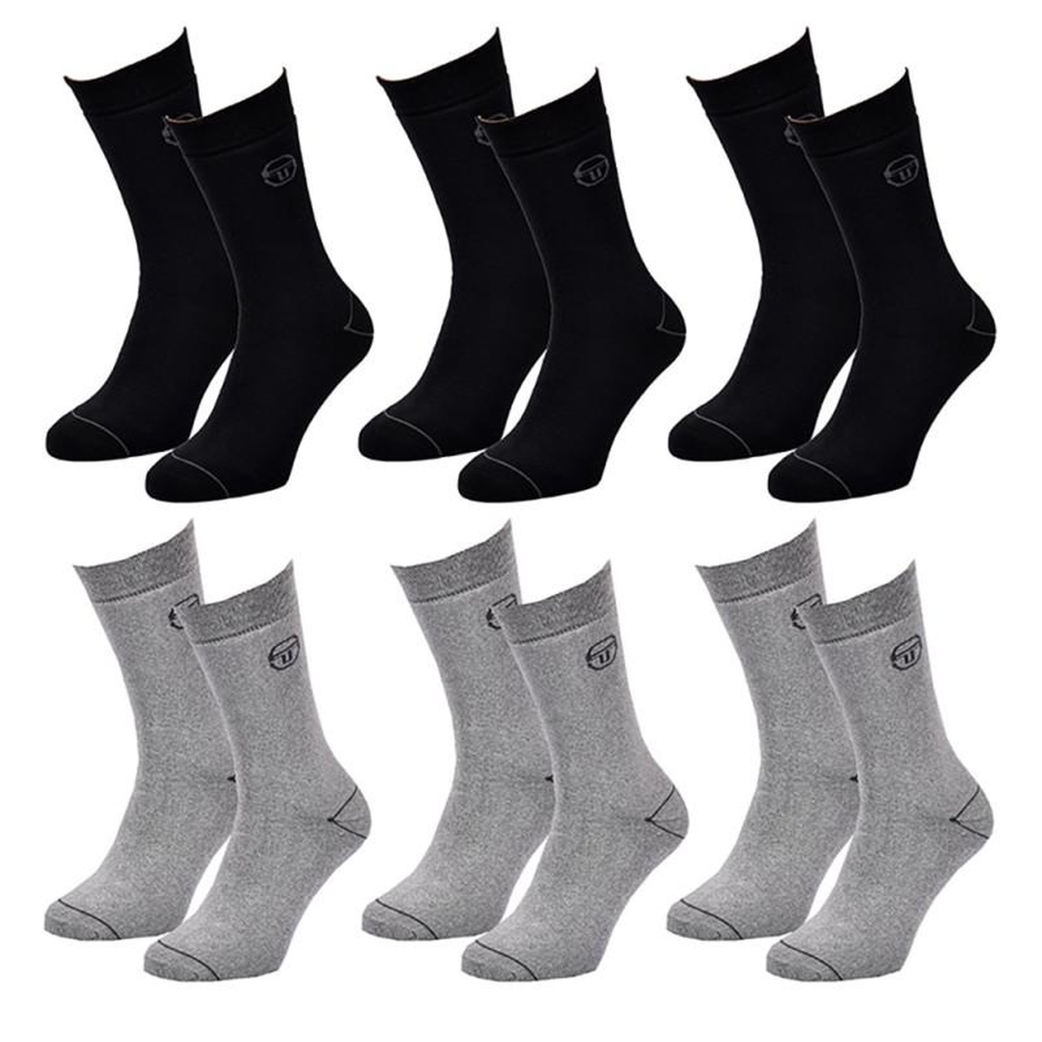Voir la diapositive 2 : SERGIO TACCHINI Chaussettes Homme VILLE SERGIO TACCHINI Lot de 6 BOUCLETTE
