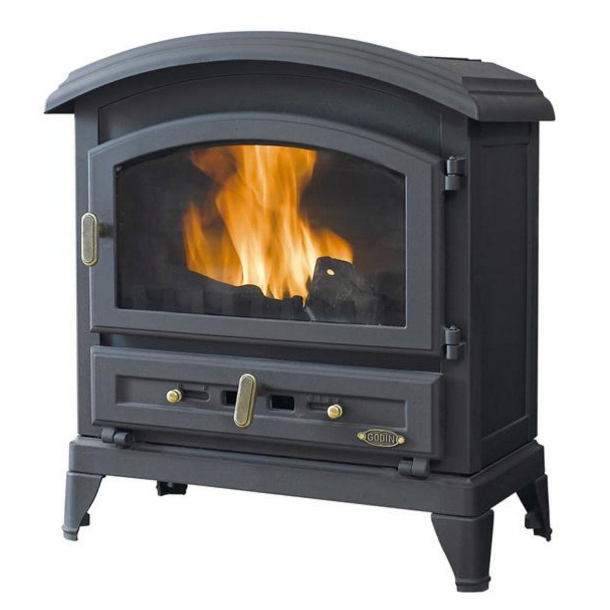 Godin Poêle à bois fonte 8.5kw canadien - 310108anthracite