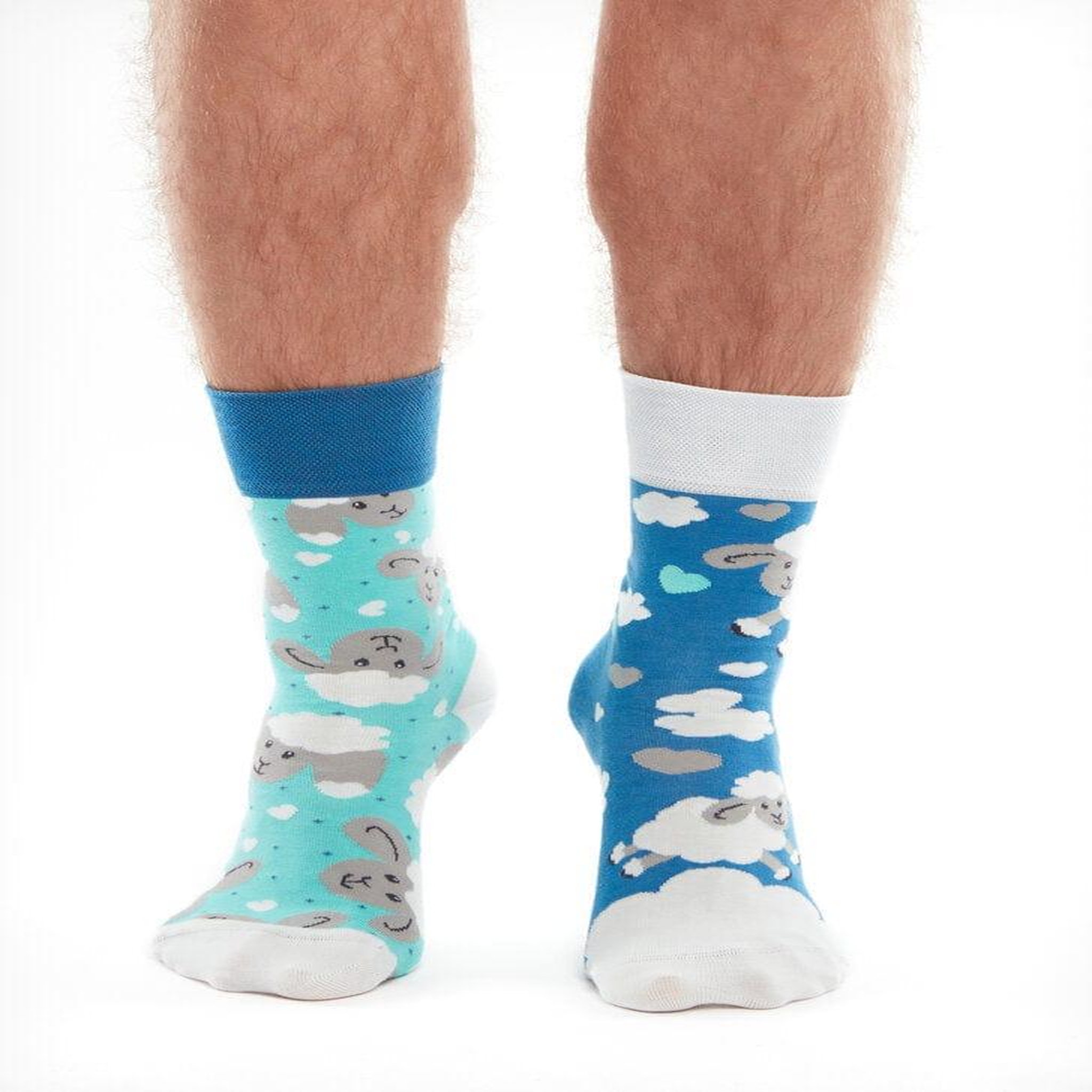 Voir la diapositive 2 : DEDOLES Chaussettes moutons et nuages