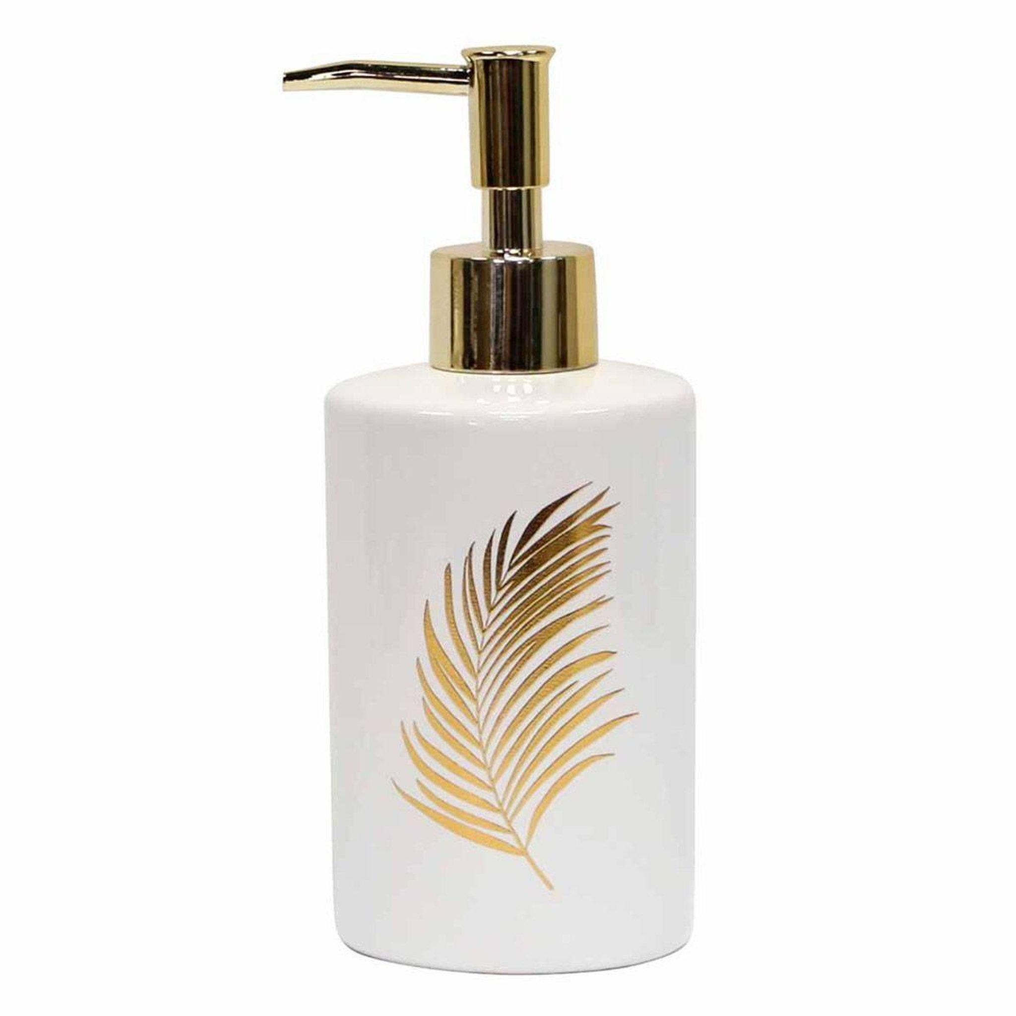 Douceur d'Intérieur Distributeur de savon imprimé  orbella  17cm blanc