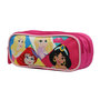 Voir la diapositive 2 : Bagtrotter Trousse scolaire 2 compartiments Disney Princesses Rose Bagtrotter