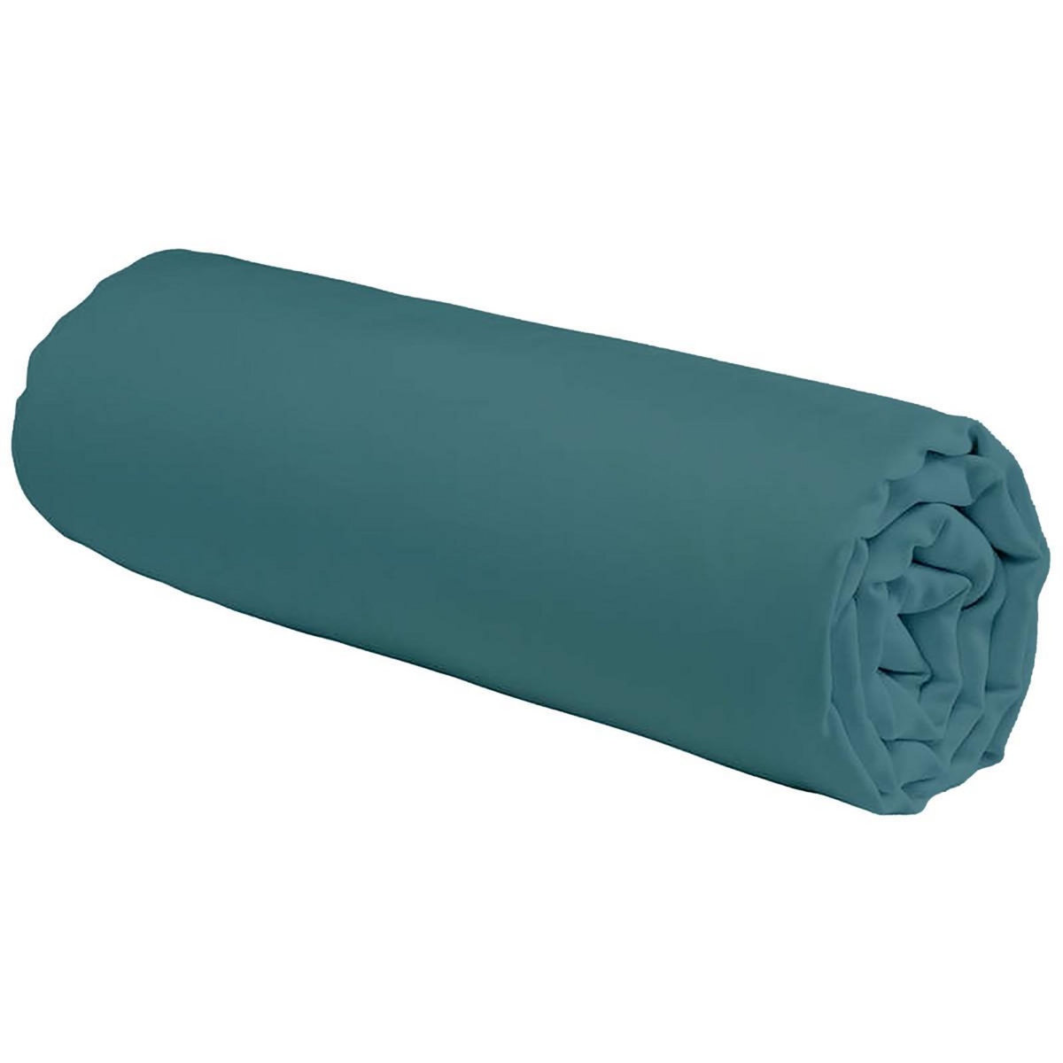 FUTURE HOME Drap housse en coton 57 fils uni bonnet 25cm