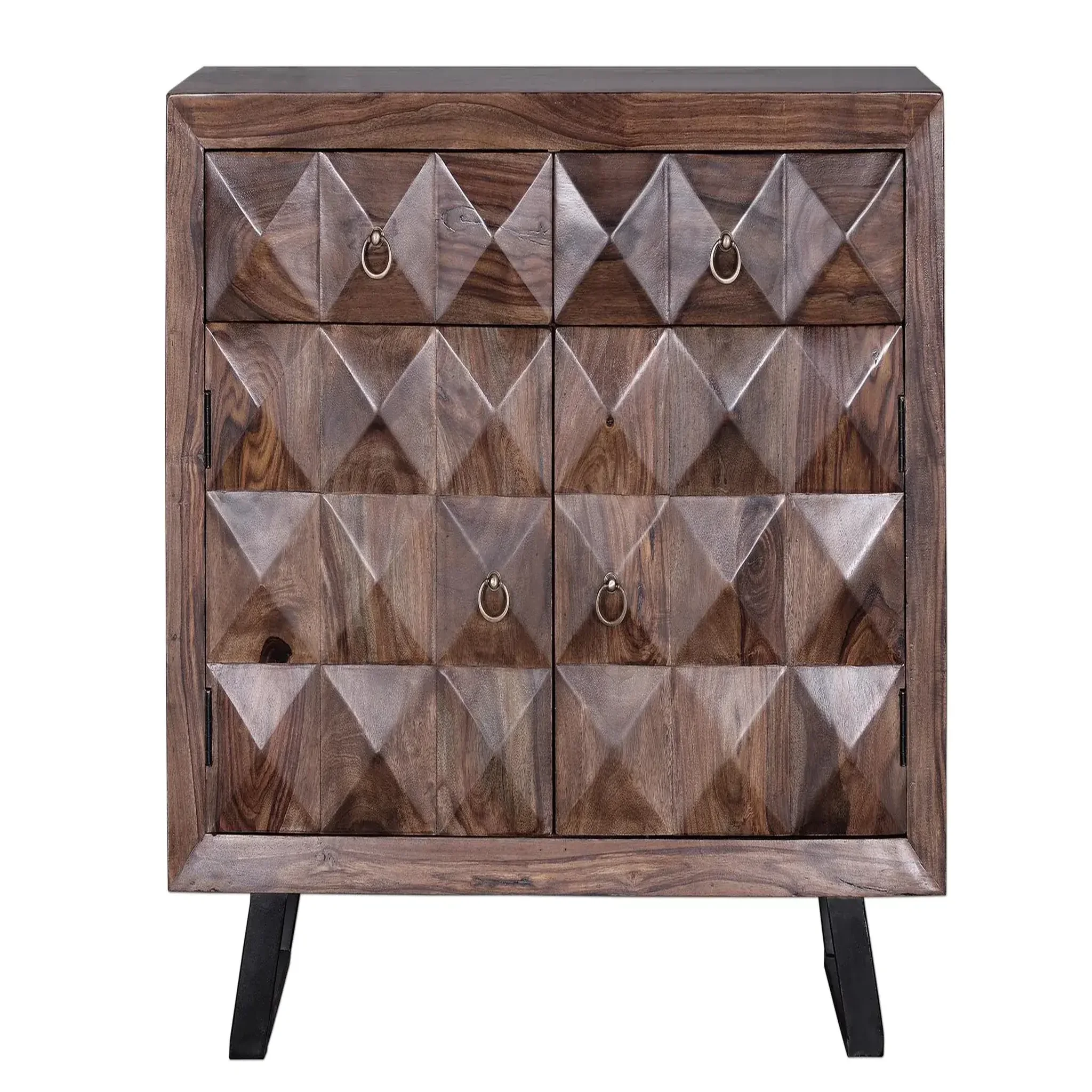 GINER Y COLOMER SL Commode en bois de palissandre 100 cm style contemporain industriel