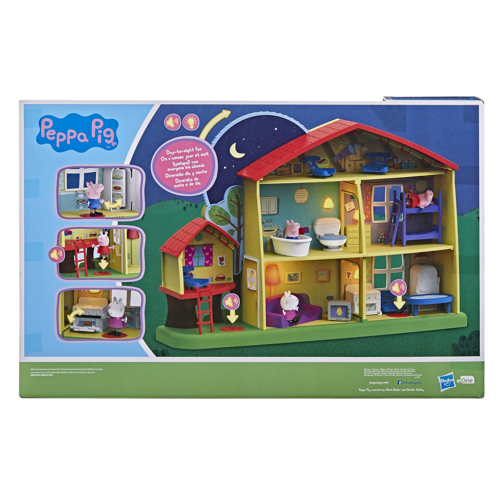 Voir la diapositive 8 : PEPPA PIG Maison Jour et nuit de Peppa