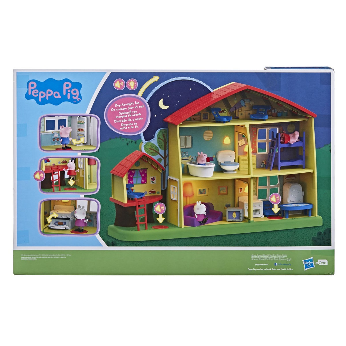 PEPPA PIG Maison Jour et nuit de Peppa