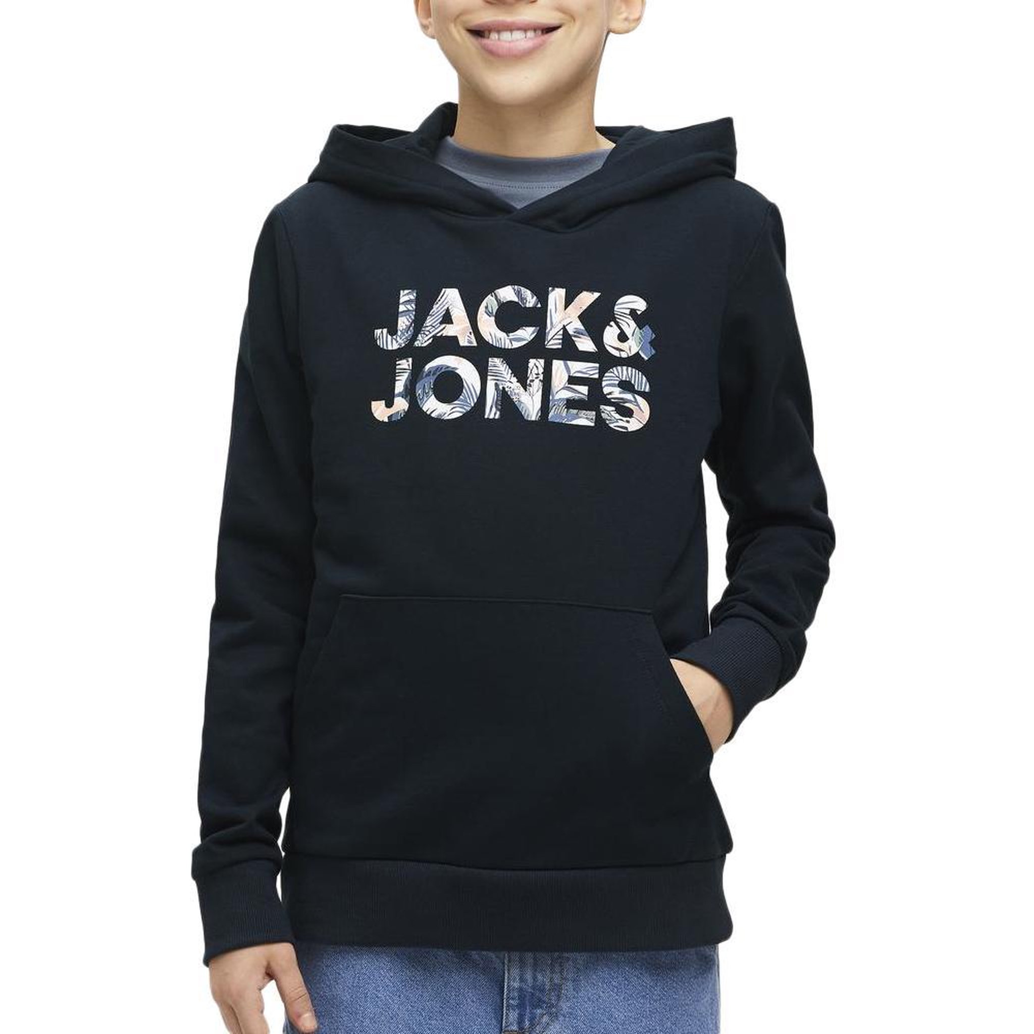 Voir la diapositive 2 : Jack & Jones Sweat Noir Garçon Jack & Jones Bryan