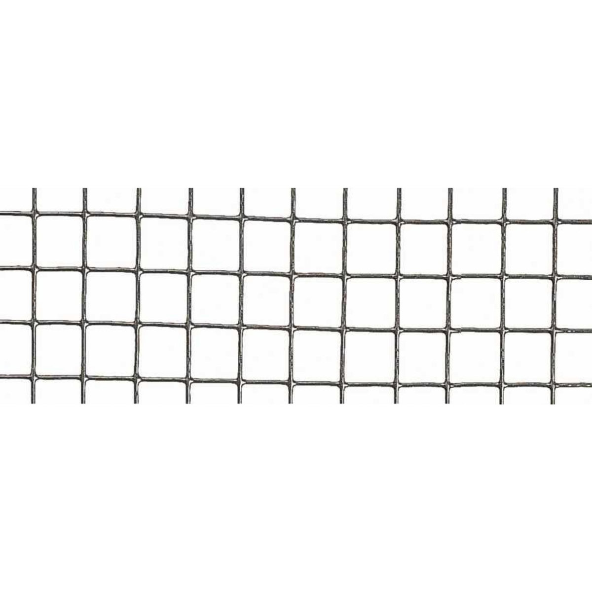 Nortene Grillage metal galva carré 1,2cm - 0,5 x 10 m - gris