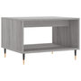 Voir la diapositive 2 : VIDAXL Table basse sonoma gris 60x50x40 cm bois d'ingenierie