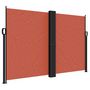 Voir la diapositive 2 : VIDAXL Auvent lateral retractable terre cuite 160x600 cm
