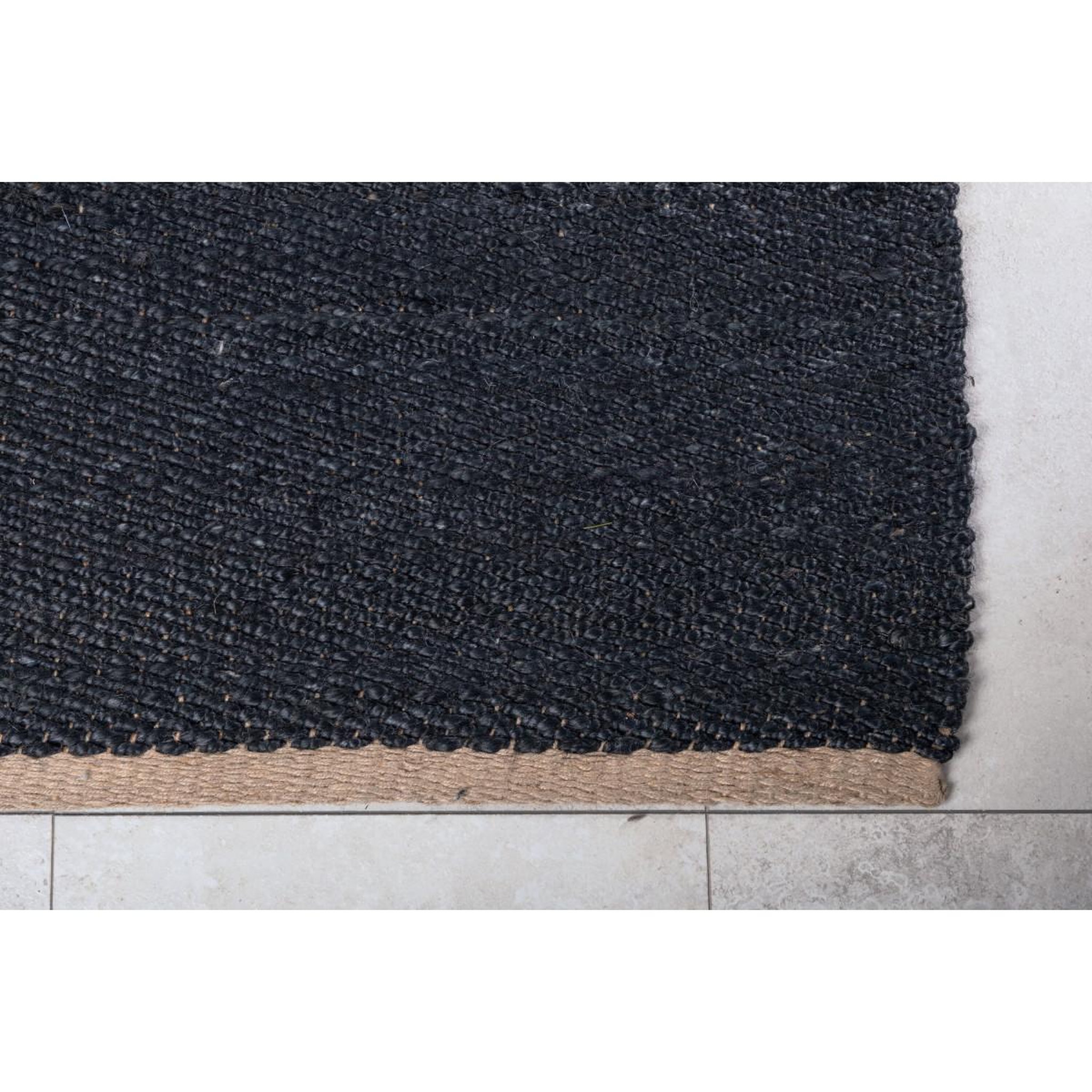 Voir la diapositive 6 : Paris Prix Tapis déco en jute  kali  170x240cm noir