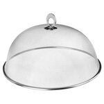 SECRET DE GOURMET Cloche à Fromage  Inox  30cm Argent