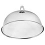 Voir la diapositive 1 : SECRET DE GOURMET Cloche à Fromage  Inox  30cm Argent