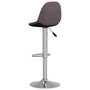 Voir la diapositive 5 : VIDAXL Tabourets de bar lot de 2 taupe tissu