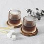 Voir la diapositive 2 : Paris Prix Lot de 2 Verres à Whisky  Support  16cl Transparent