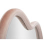 Voir la diapositive 4 : Paris Prix Miroir Mural en Velours  Cloud  90cm Rose