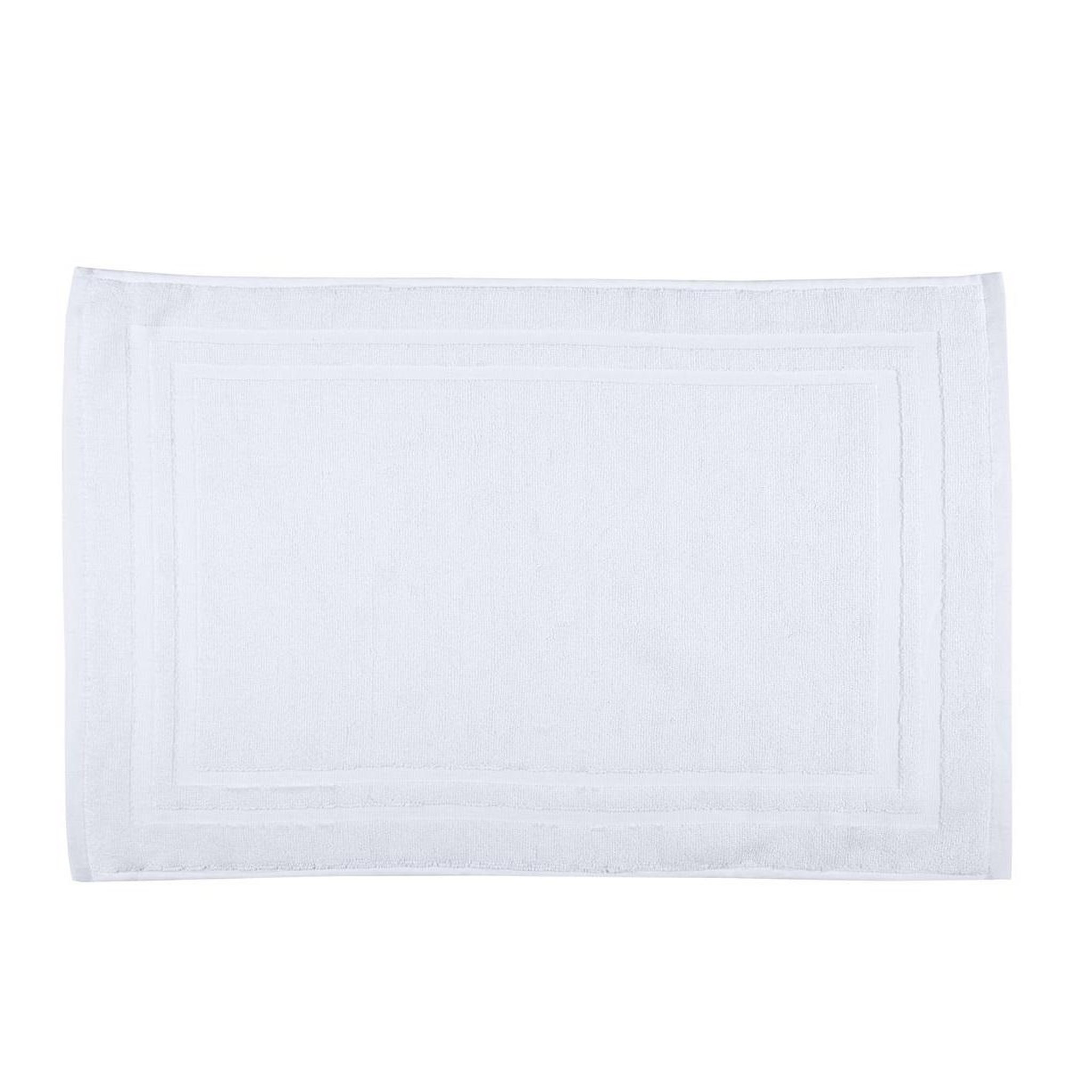 Voir la diapositive 1 : Eden Tapis de bain en coton lilas design et moderne