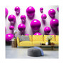 Voir la diapositive 1 : Paris Prix Papier Peint  Purple Balls