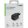 Voir la diapositive 4 : Belkin Chargeur secteur USB C x2 65W GaN PPS Noir